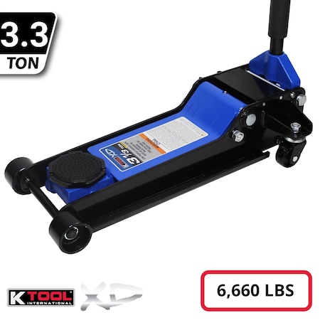 K-Tool International 3.33 Ton Low Profile Service Jack KTIXD63133